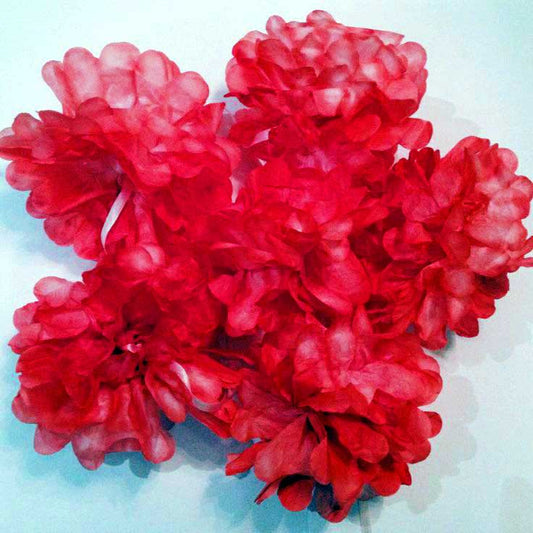 Dyed Paper Garland Tree Decoration