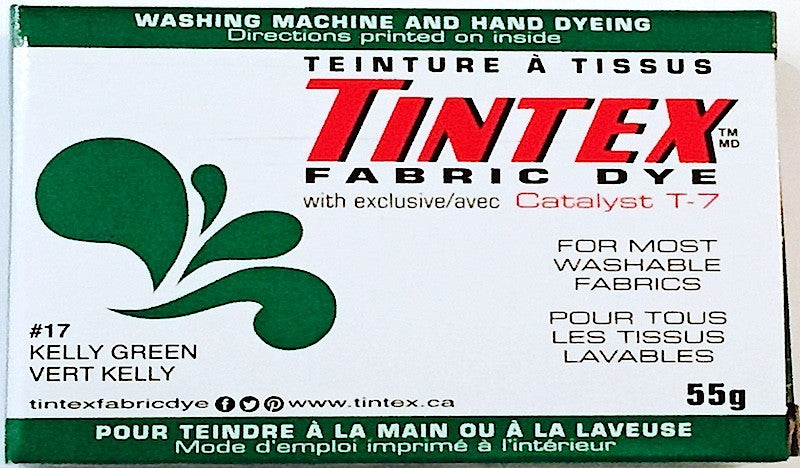 Kelly Green #17  Tintex Fabric Dye