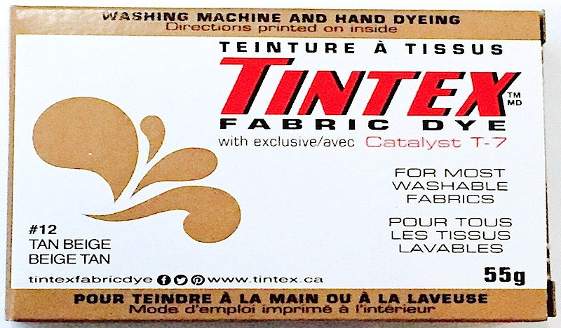 Fabric Dye Cloth Dye Tintex Brand For Most Washable Fabrics Brown